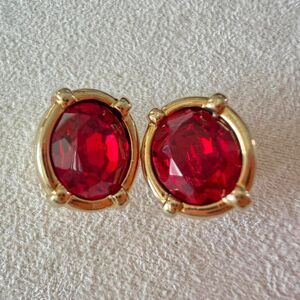 Swarovski Women's Red and Gold Jewellery
